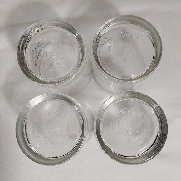 Like New Set of 4 Weighted Official Jack Daniel's Whiskey Rocks Lowball Glass - Picture 6 of 8